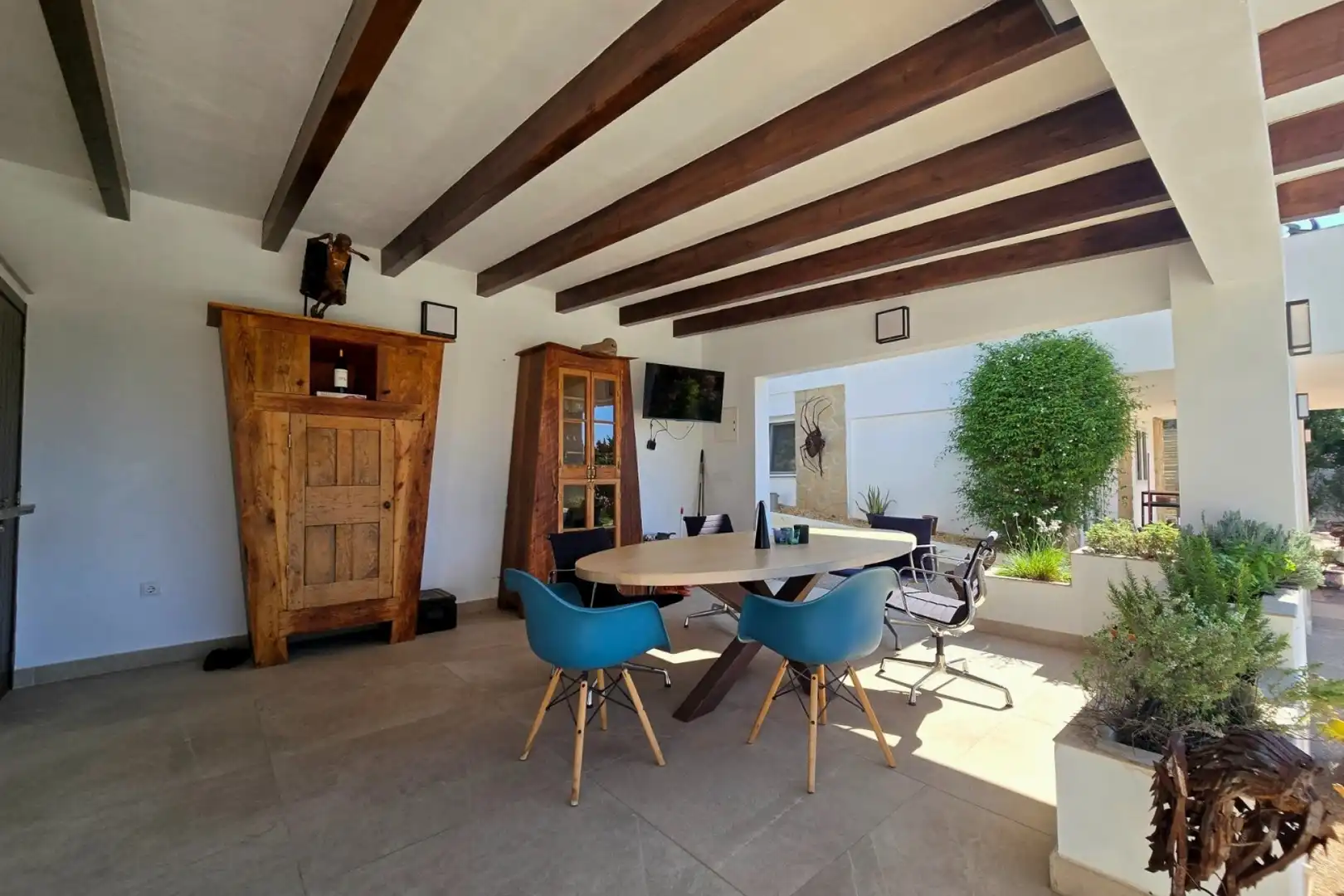 Terraza de Casa o chalet en venta en Altea con Aire acondicionado, Calefacción y Jardín privado