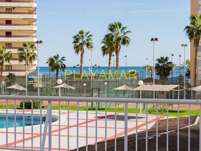 Exterior view of Flat for sale in Cullera  with Air Conditioner, Terrace and Swimming Pool