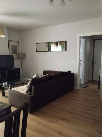 Living room of Flat for rent in Málaga Capital  with Air Conditioner, Furnished and Washing machine