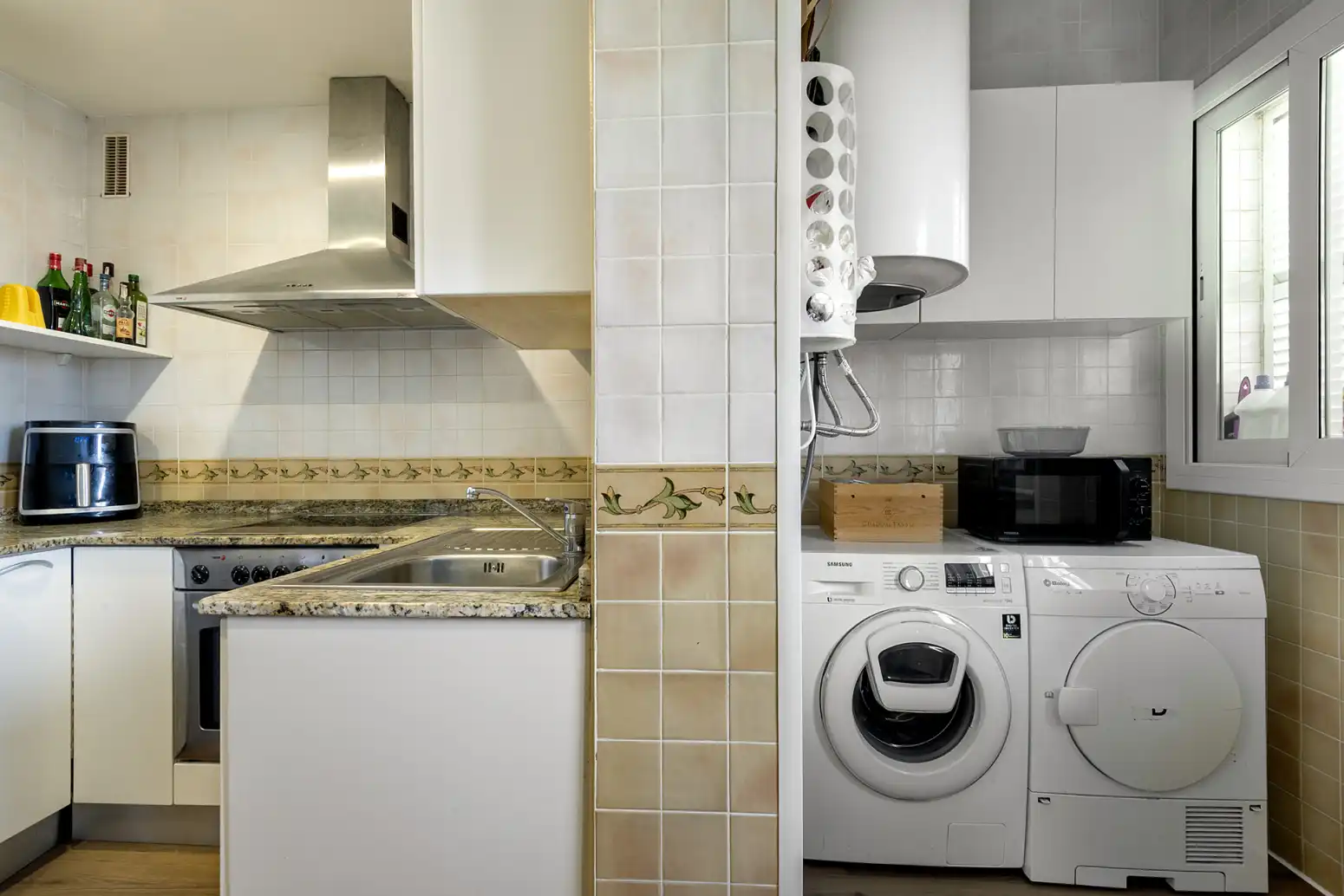 Cocina de Ático en venta en  Palma de Mallorca con Aire acondicionado, Calefacción y Jardín privado