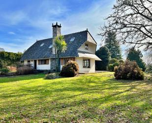 Vista exterior de Casa o xalet en venda en O Corgo   amb Jardí privat, Parquet i Terrassa