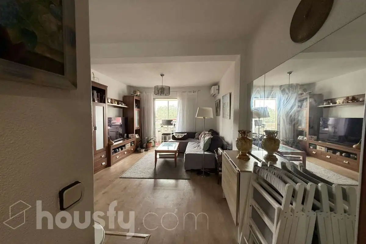 Sala d'estar de Pis de lloguer en Madrid amb Aire condicionat, Calefacció i Parquet