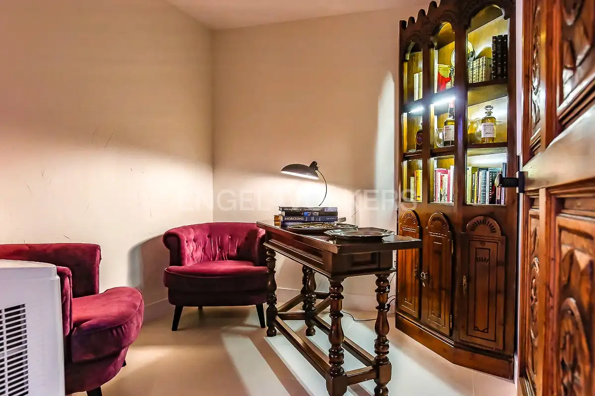 Wohnzimmer von Wohnung zur Miete in Sitges mit Klimaanlage, Heizung und Schwimmbad