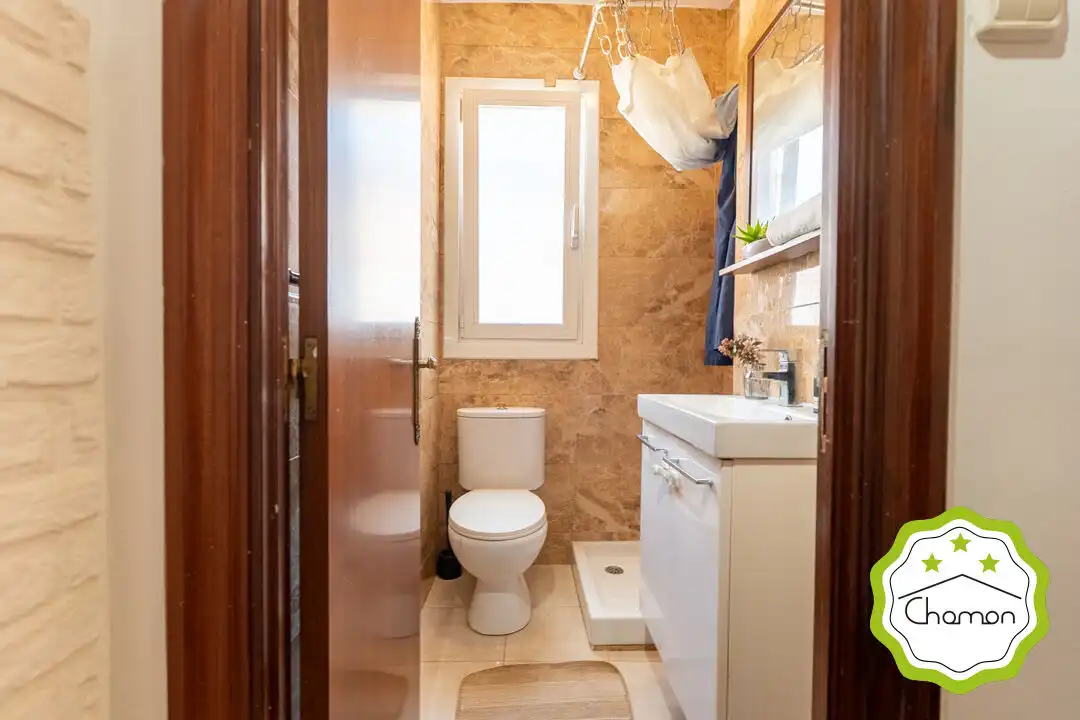 Badezimmer von Wohnung zum Verkauf in Bilbao  mit Privatgarten