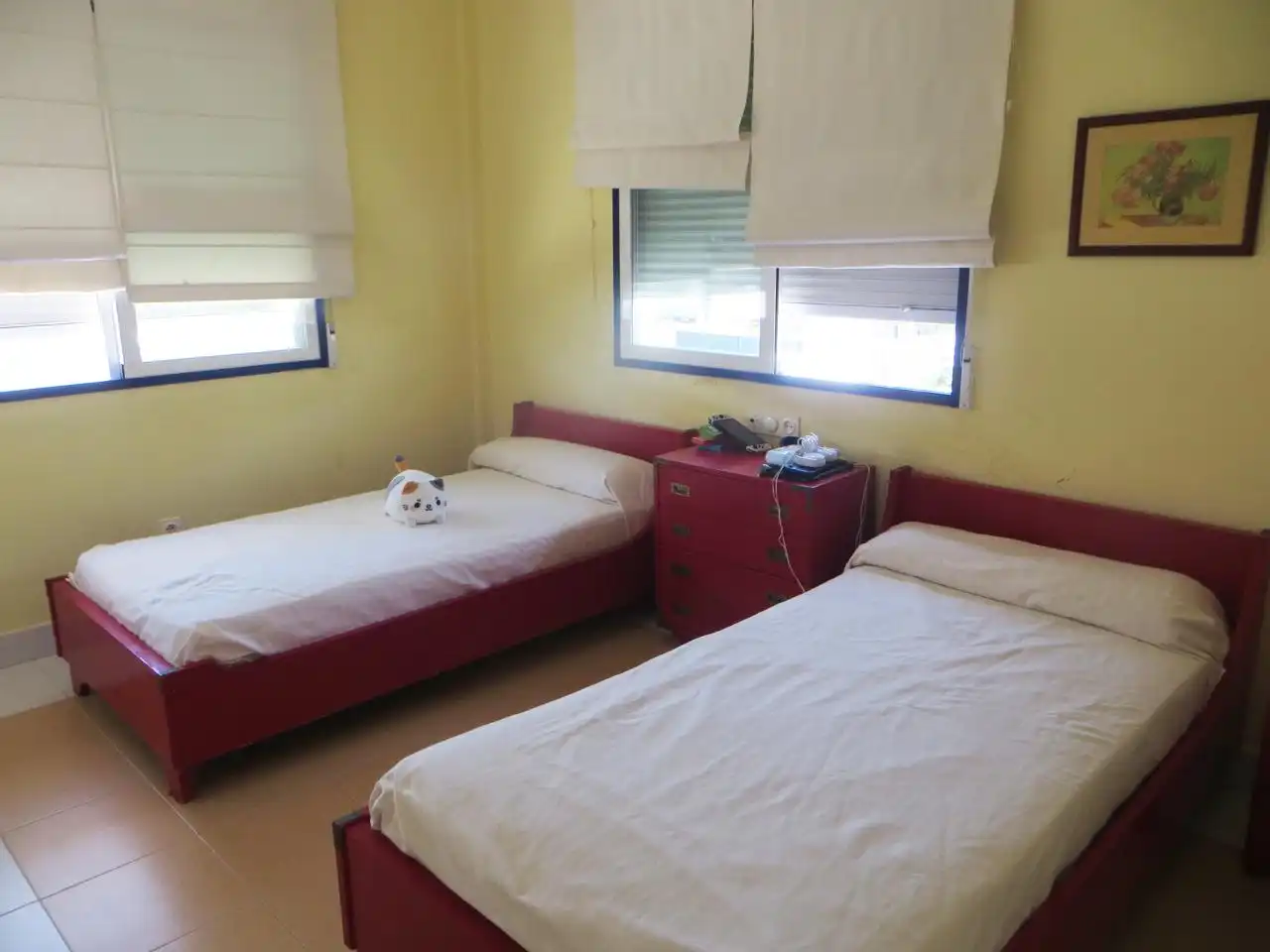 Dormitori de Casa o xalet de lloguer en Punta Umbría amb Jardí privat, Moblat i Balcó