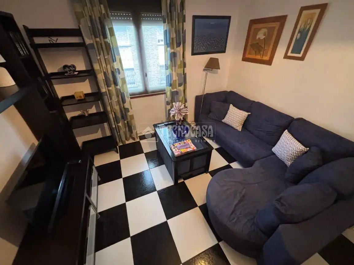 Living room of Flat for sale in Málaga  with Air Conditioner and Furnished