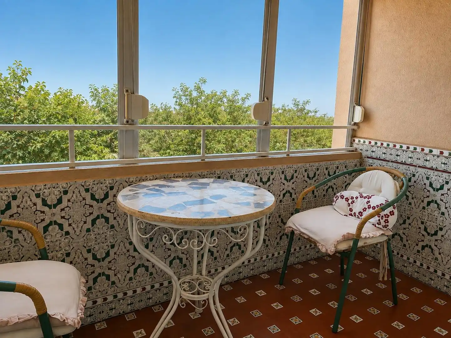 Terrasse von Wohnung zum Verkauf in Chipiona mit Terrasse und Möbliert