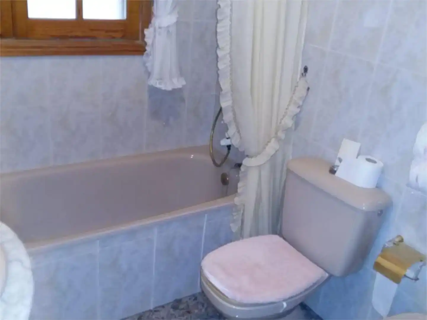 Badezimmer von Wohnung zur Miete in San Javier mit Klimaanlage, Privatgarten und Parkett