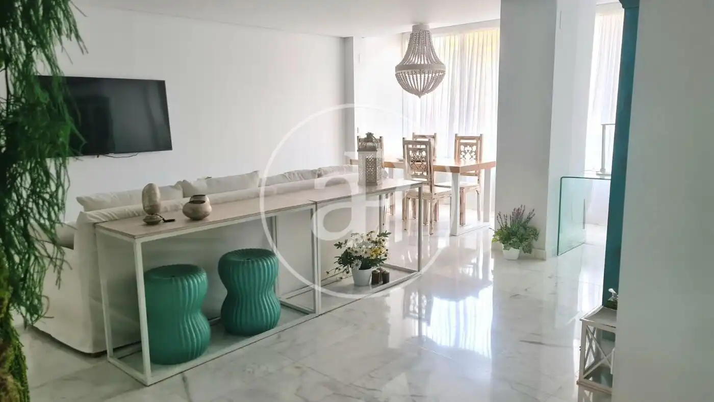 Sala de estar de Piso de alquiler en Valencia con Aire acondicionado, Calefacción y Terraza