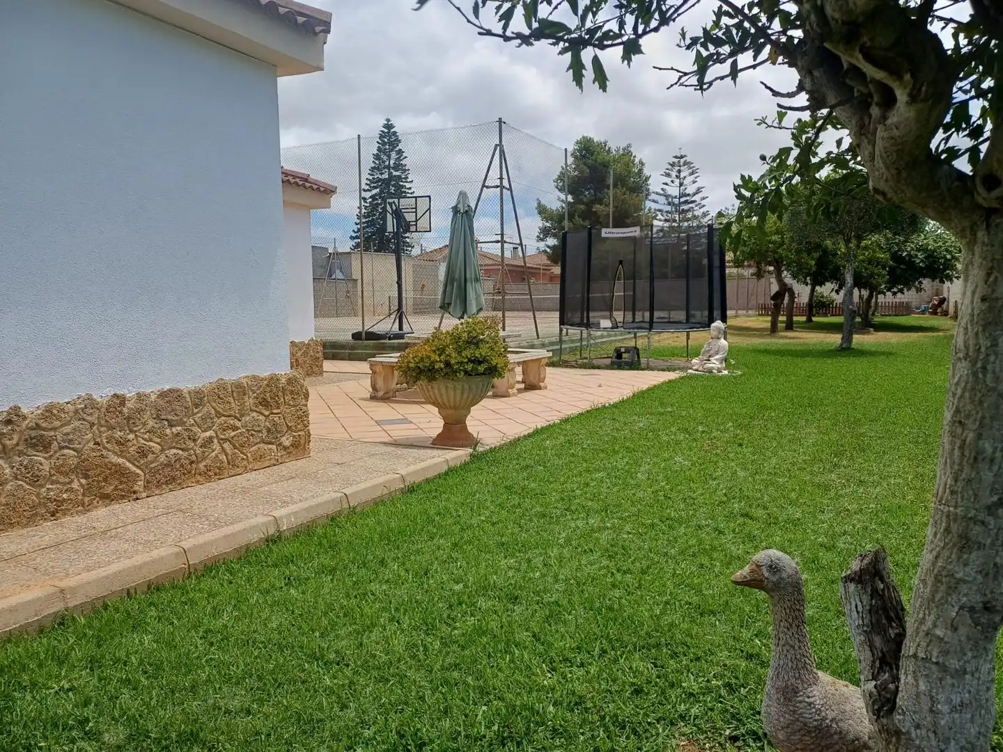 Jardín de Casa o chalet en venta en Chiclana de la Frontera con Aire acondicionado, Jardín privado y Trastero