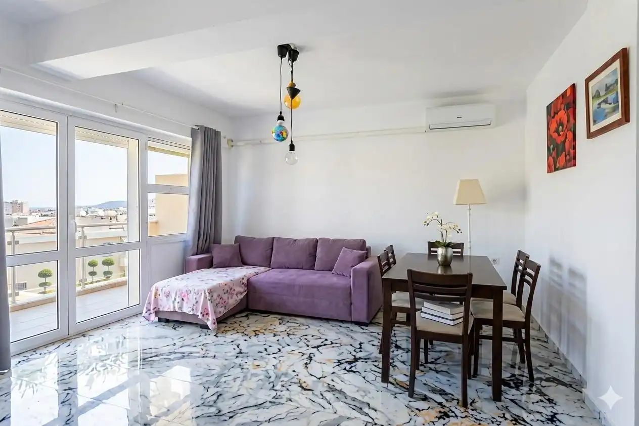 Sala d'estar de Pis en venda en Alicante / Alacant amb Aire condicionat, Terrassa i Balcó