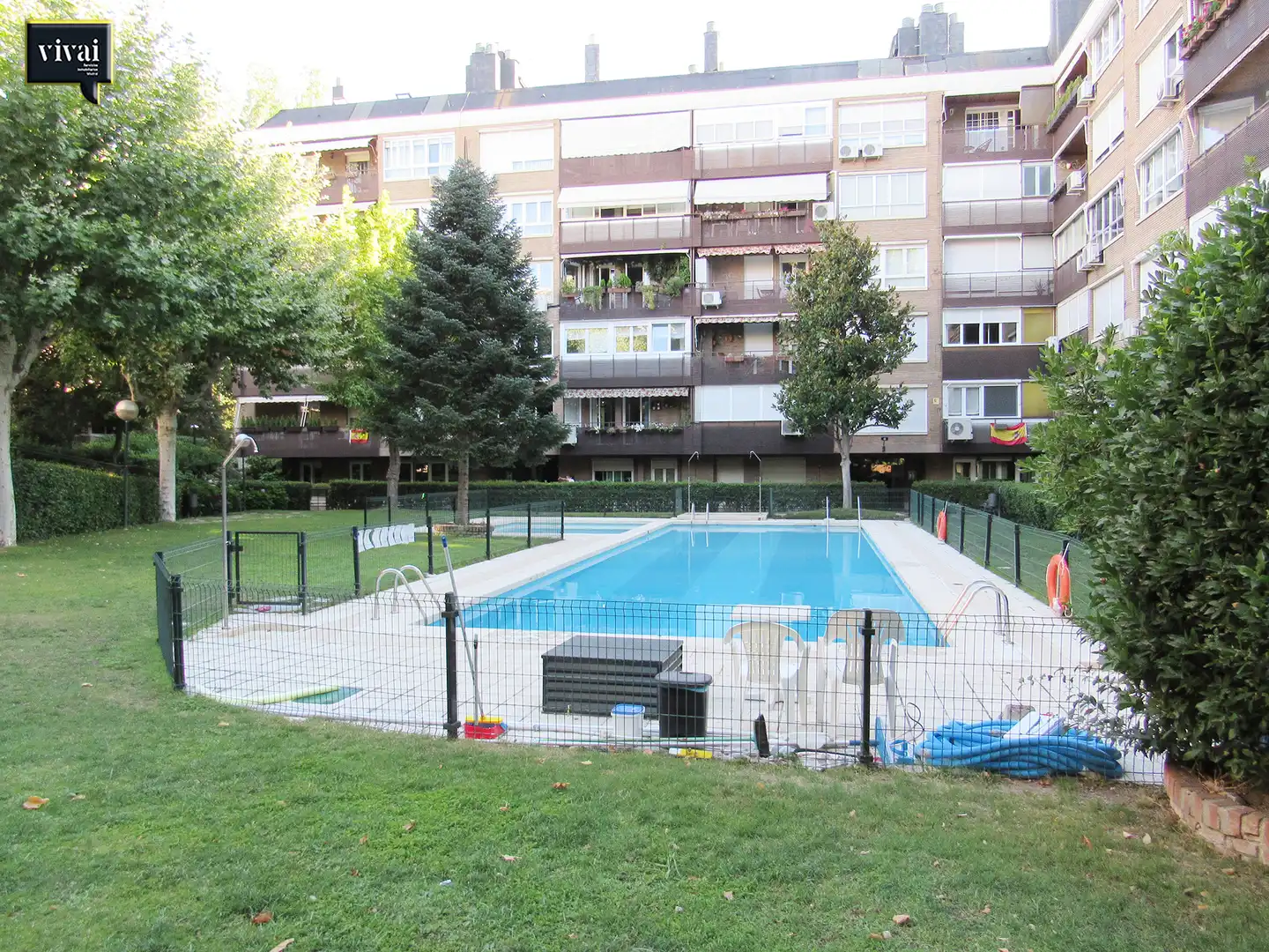 Piscina de Piso en venta en Madrid con Aire acondicionado, Calefacción y Parquet