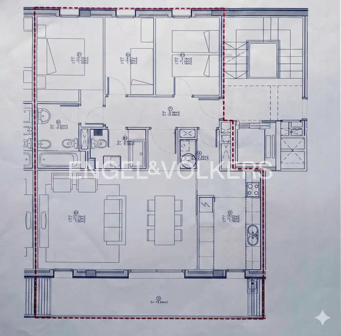 Wohnung zum Verkauf in L'Hospitalet de Llobregat mit Klimaanlage, Heizung und Abstellraum