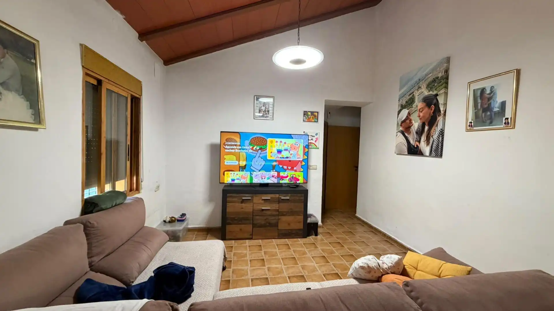 Sala de estar de Finca rústica en venta en El Mirador Pozo Aledo