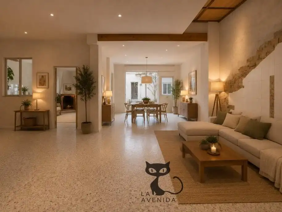 Sala d'estar de Casa o xalet en venda en Benetússer amb Jardí privat, Terrassa i Piscina