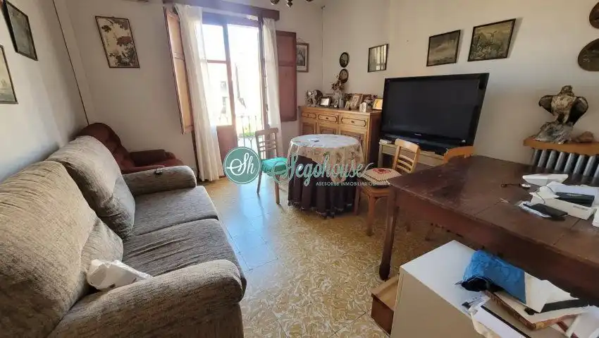 Sala de estar de Casa o chalet de alquiler en Navas de Riofrío con Calefacción y Balcón