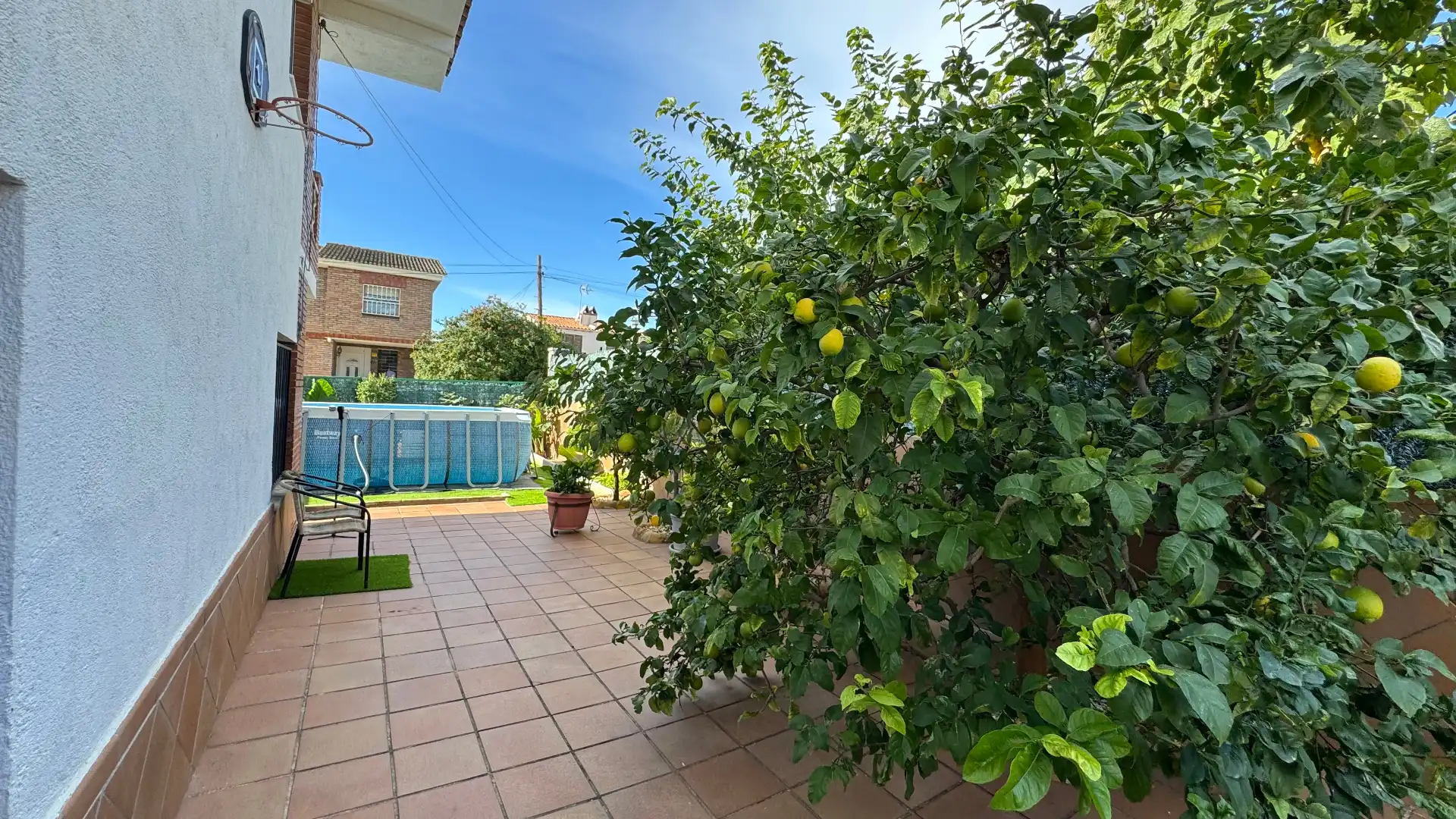 Garden of Houses for sale in Torredembarra  with Air Conditioner, Heating and Private garden