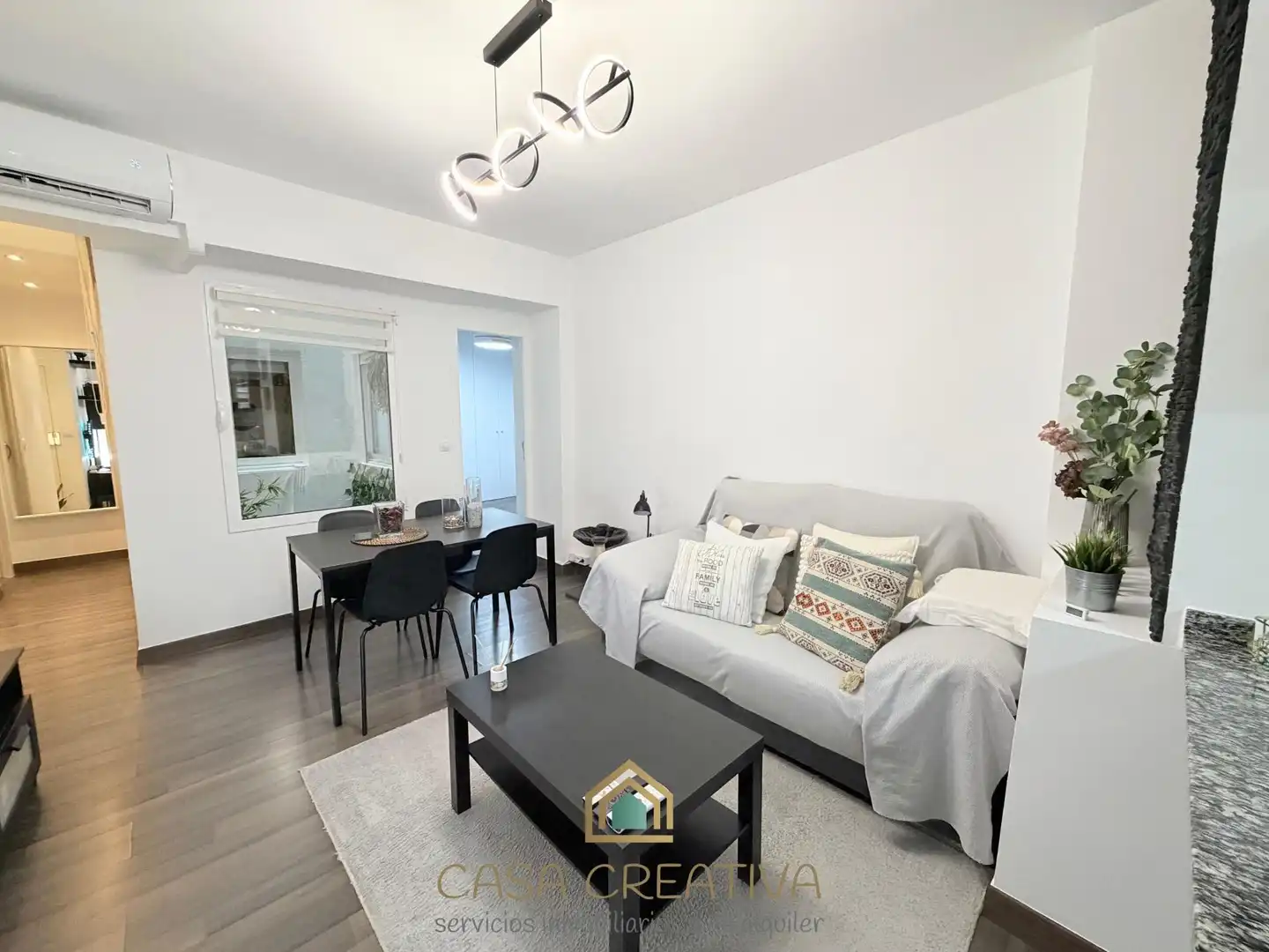 Sala de estar de Piso en venta en Alzira con Aire acondicionado, Calefacción y Amueblado