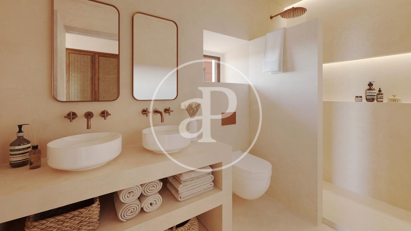 Bathroom of Single-family semi-detached for sale in Artà  with Air Conditioner, Heating and Private garden