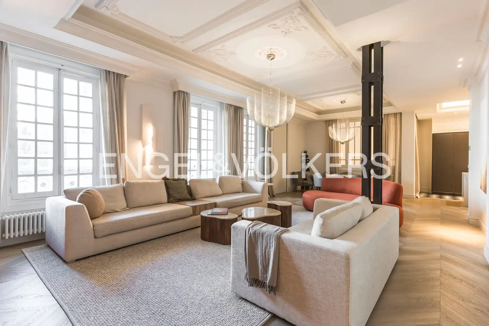 Sala de estar de Apartamento de alquiler en Rivas-Vaciamadrid con Aire acondicionado, Calefacción y Amueblado