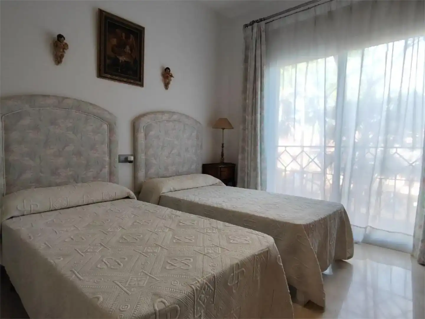 Bedroom of Flat for sale in Estepona  with Air Conditioner and Swimming Pool