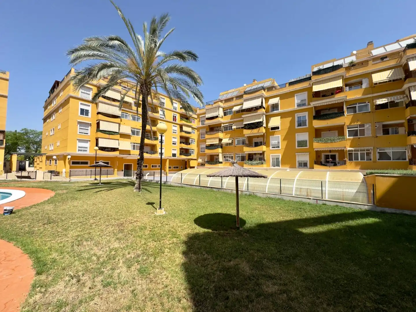 Vista exterior de Piso en venta en Aspe con Calefacción, Jardín privado y Terraza