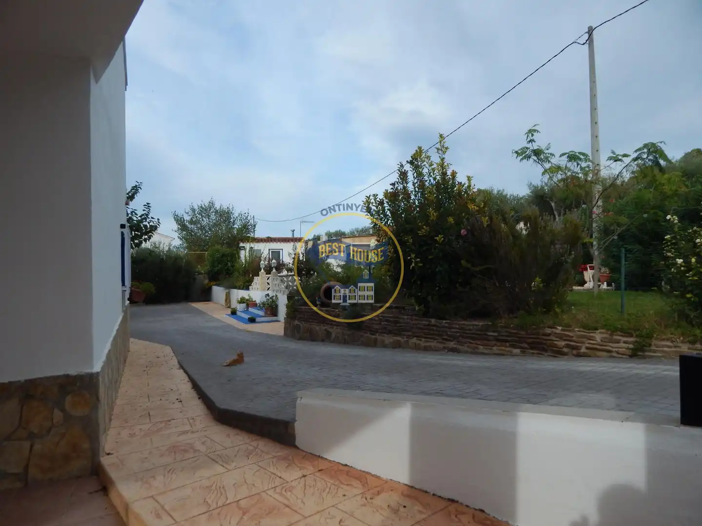Vista exterior de Casa o xalet en venda en Ontinyent amb Calefacció, Jardí privat i Terrassa