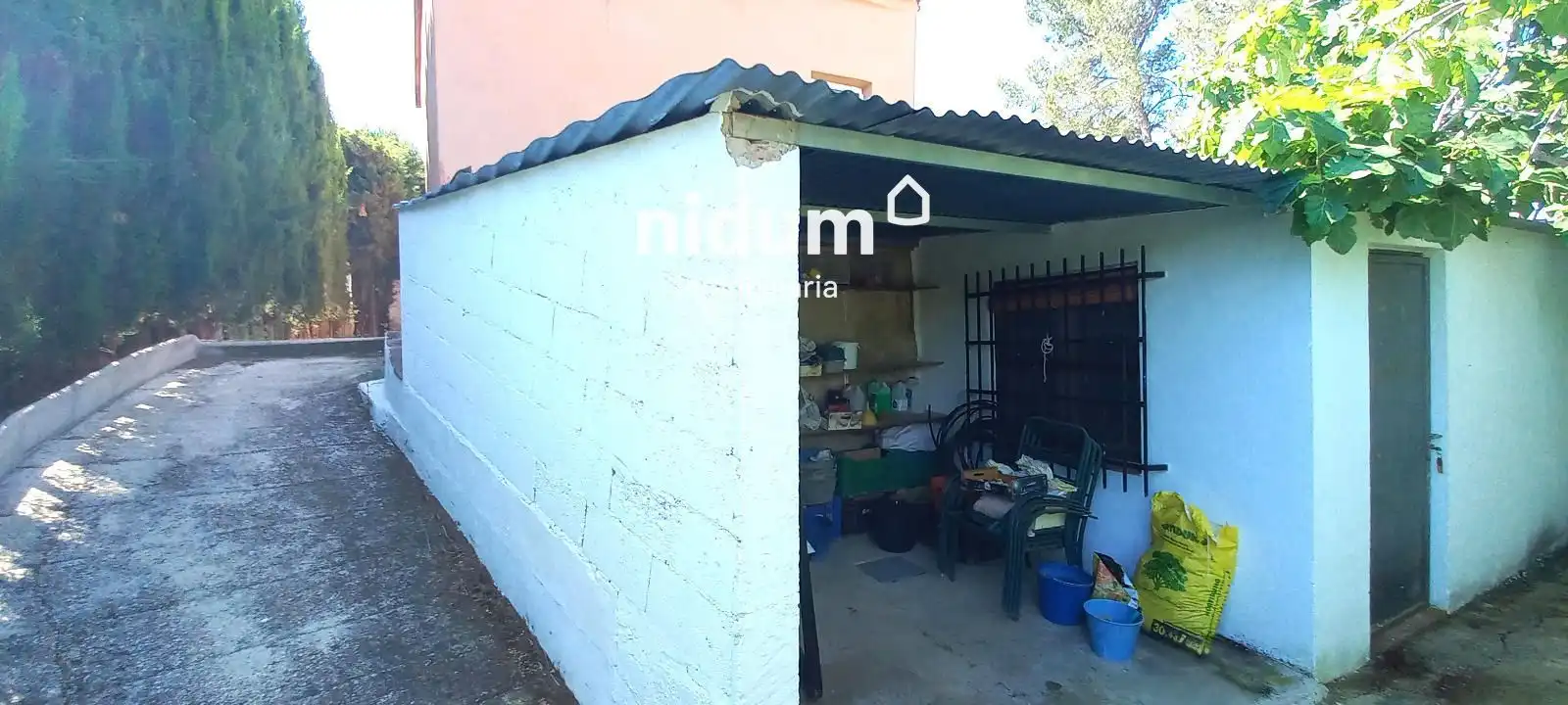 Vista exterior de Casa o xalet en venda en Xàtiva amb Aire condicionat, Traster i Piscina