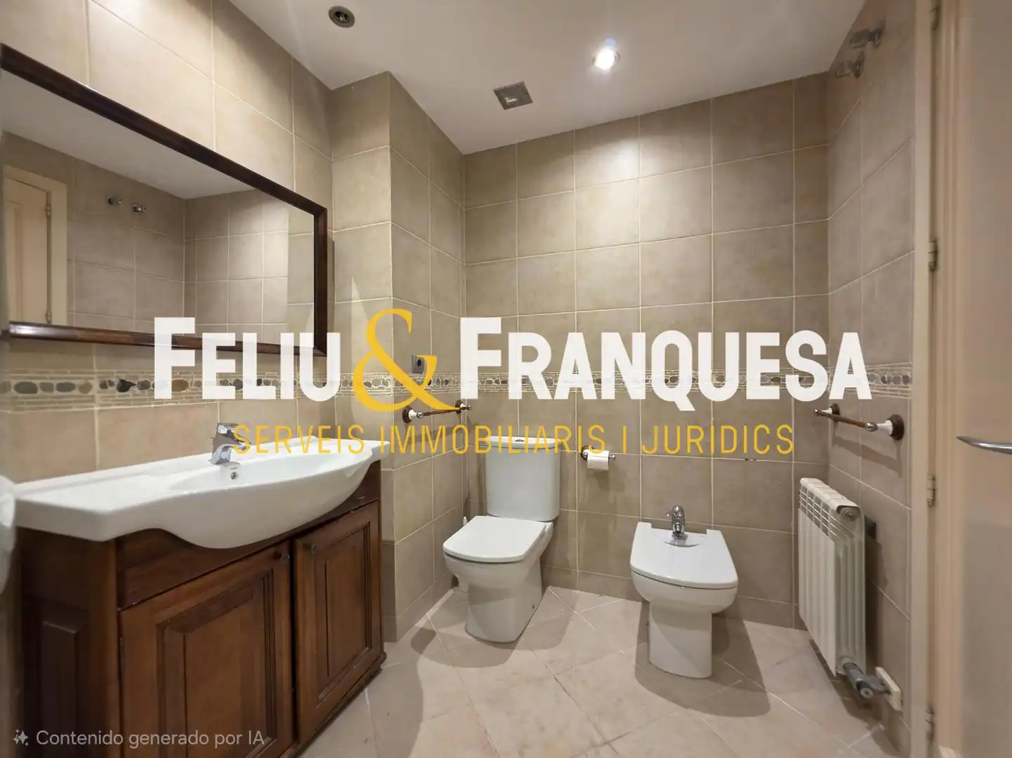 Bathroom of Attic for sale in Sant Cugat del Vallès  with Heating, Terrace and Oven