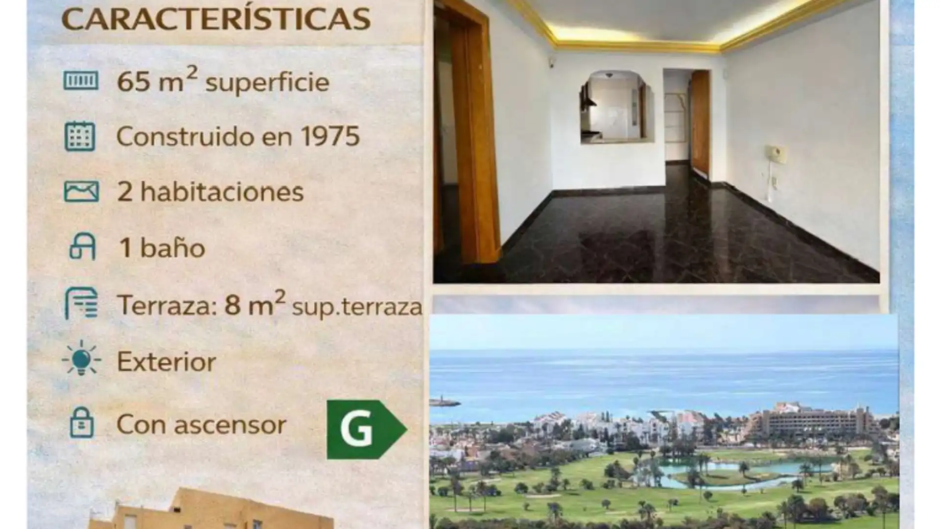 Exterior view of Flat for sale in El Ejido