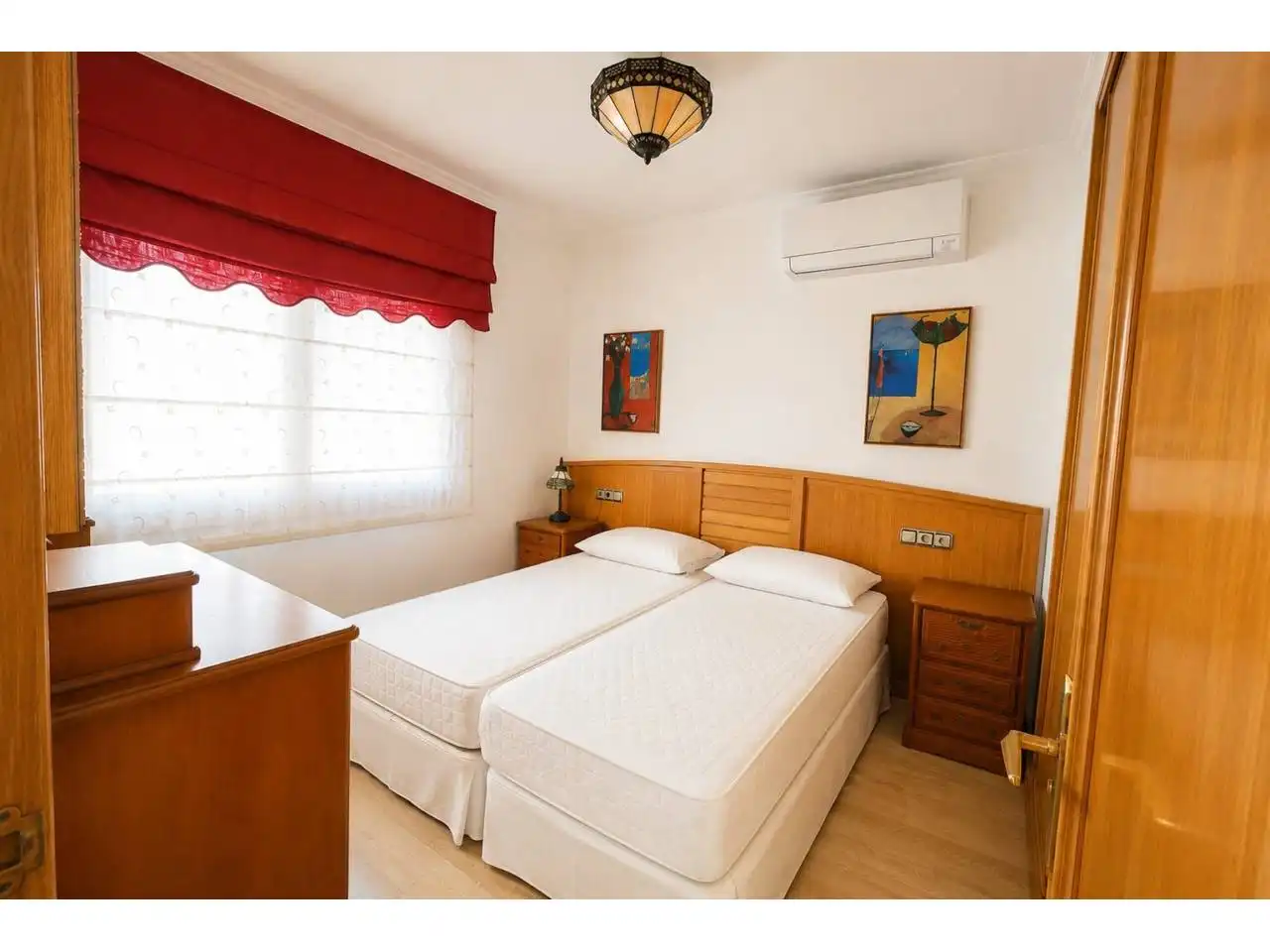 Bedroom of Detached homes for rent in Mont-roig del Camp  with Air Conditioner, Terrace and Furnished