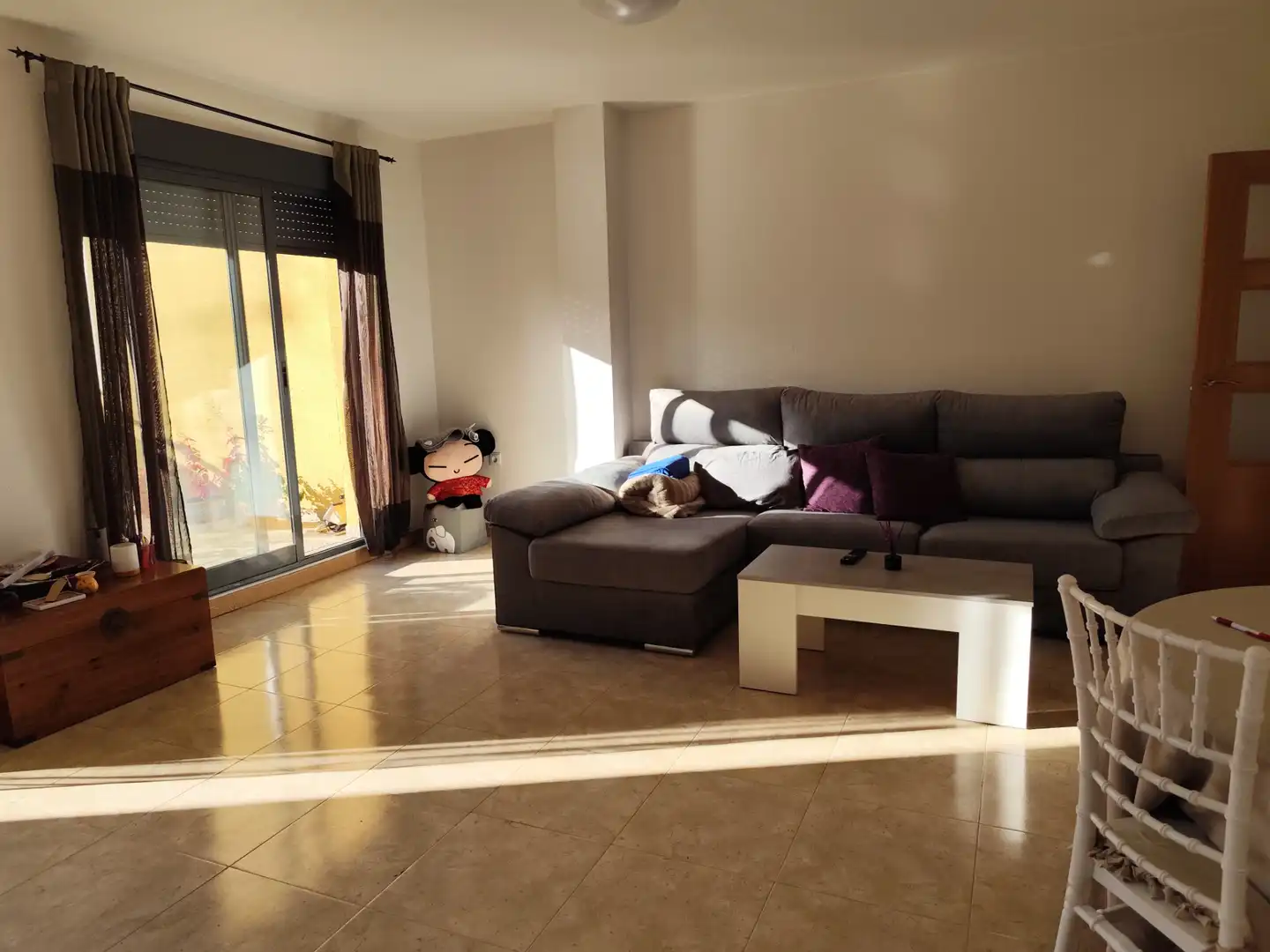 Sala de estar de Ático en venta en Murcia con Aire acondicionado, Terraza y Amueblado