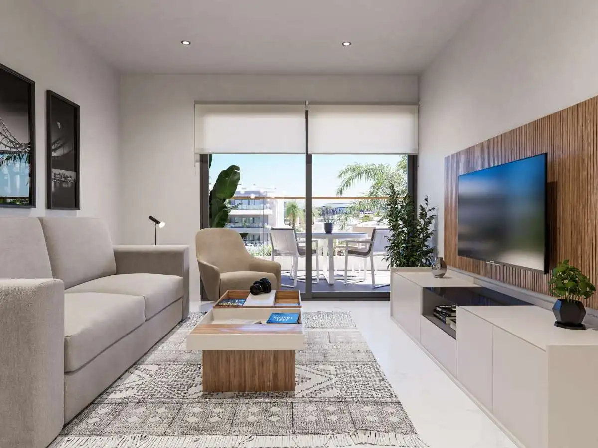 Sala de estar de Piso en venta en La Nucia