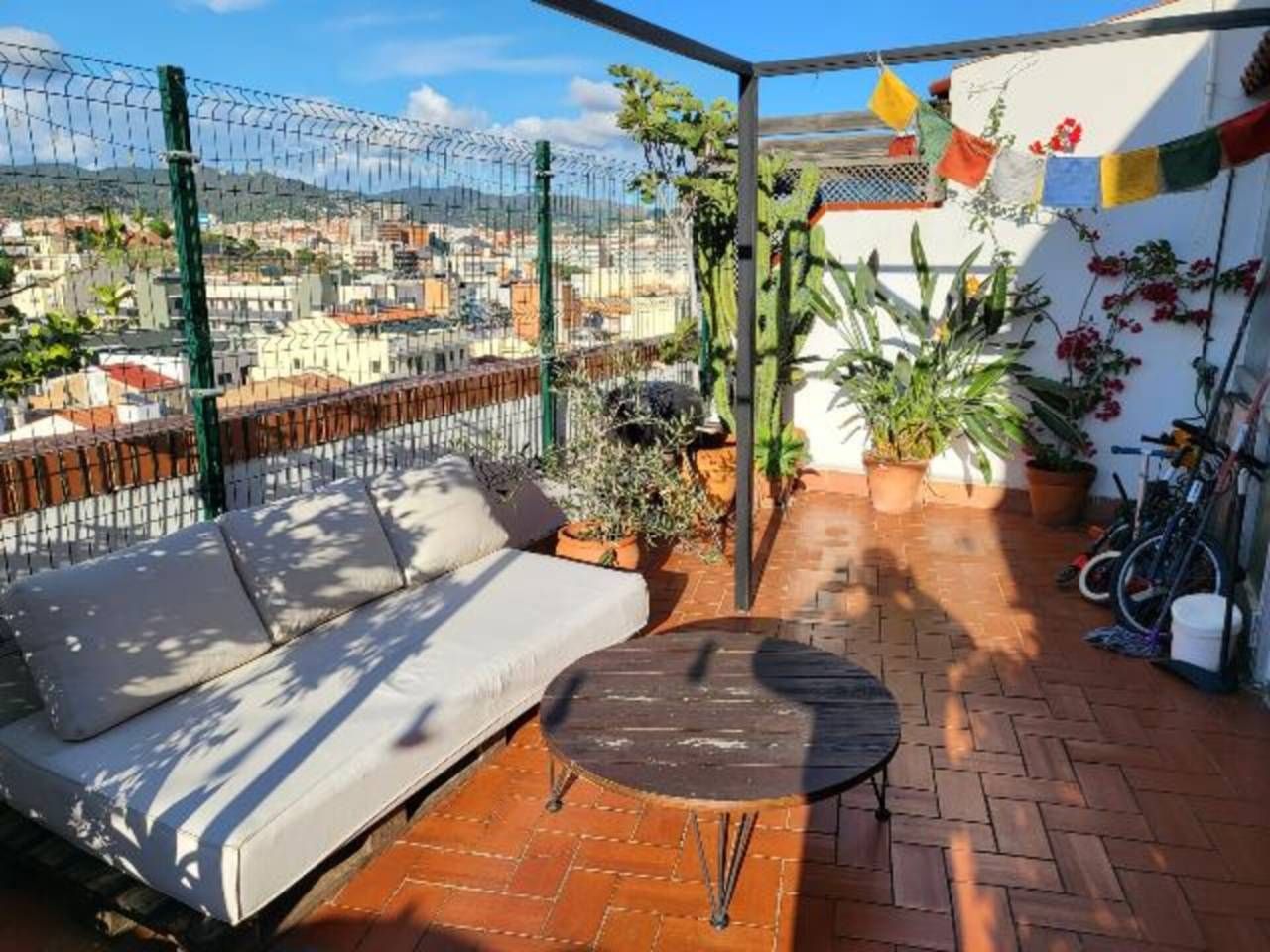 Terrace of Flat for sale in Badalona  with Air Conditioner, Heating and Terrace