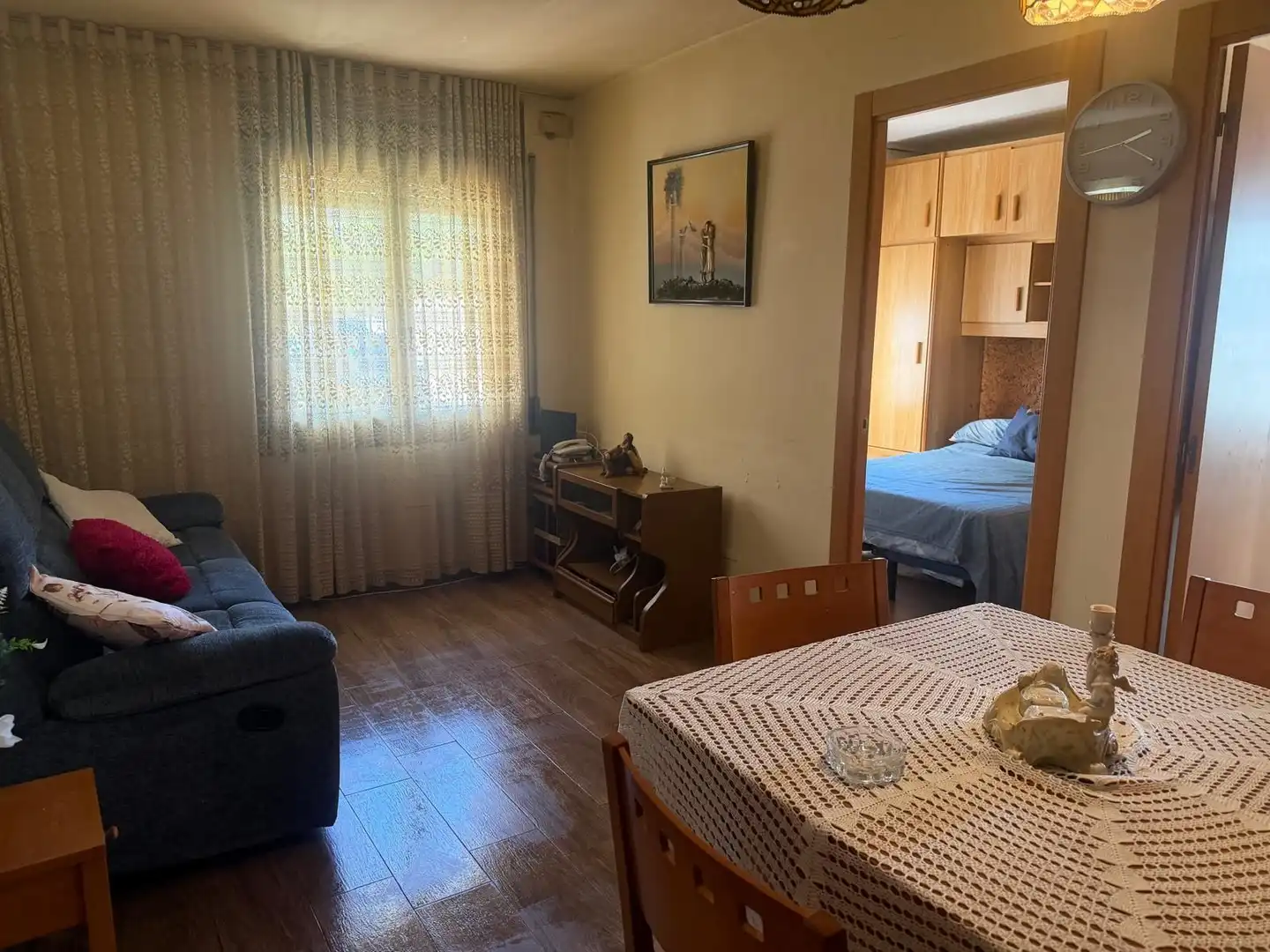 Living room of Flat for sale in Barcelona  with Air Conditioner and Furnished