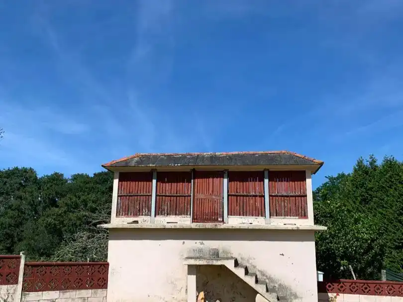 Exterior view of Flat for sale in Narón  with Private garden and Furnished