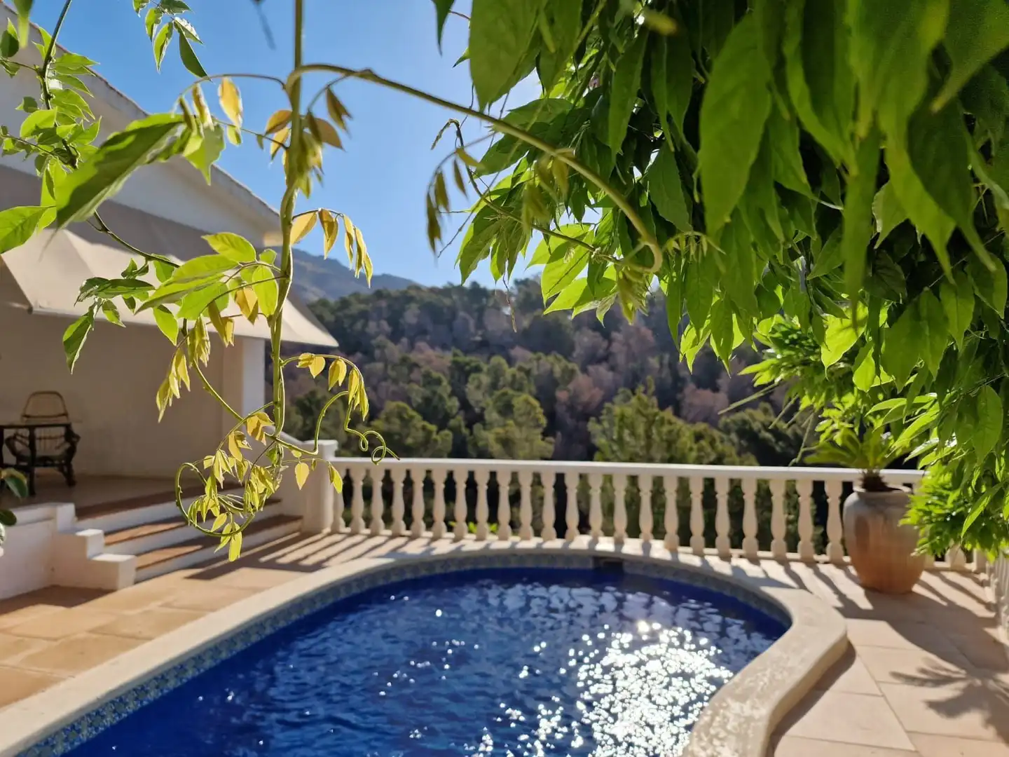 Piscina de Casa o chalet de alquiler en Altea con Aire acondicionado, Calefacción y Jardín privado