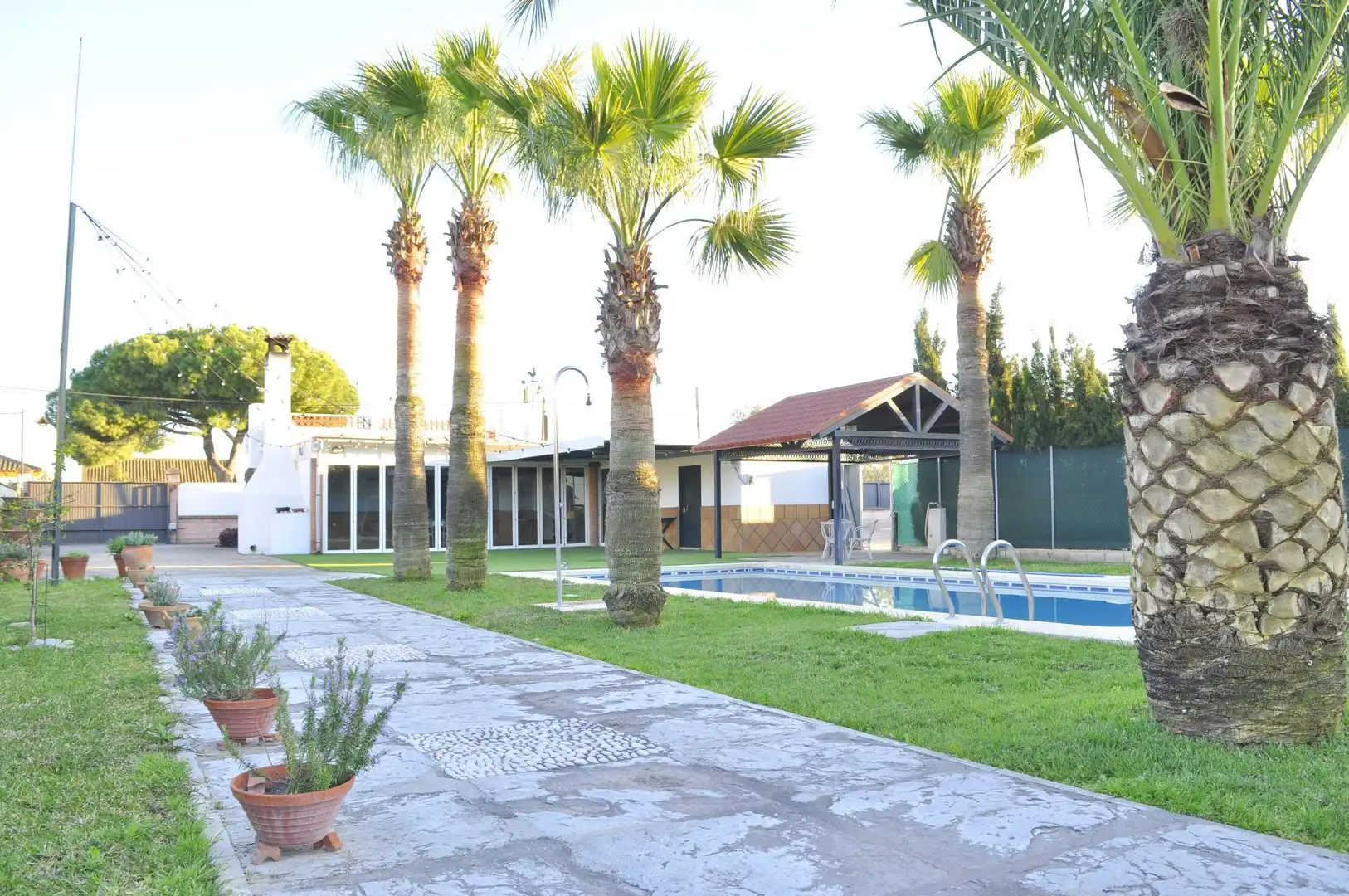 Swimming pool of Houses for sale in Jerez de la Frontera  with Air Conditioner, Heating and Private garden