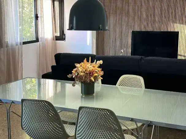 Esszimmer von Wohnung zur Miete in Gandia mit Klimaanlage und Balkon