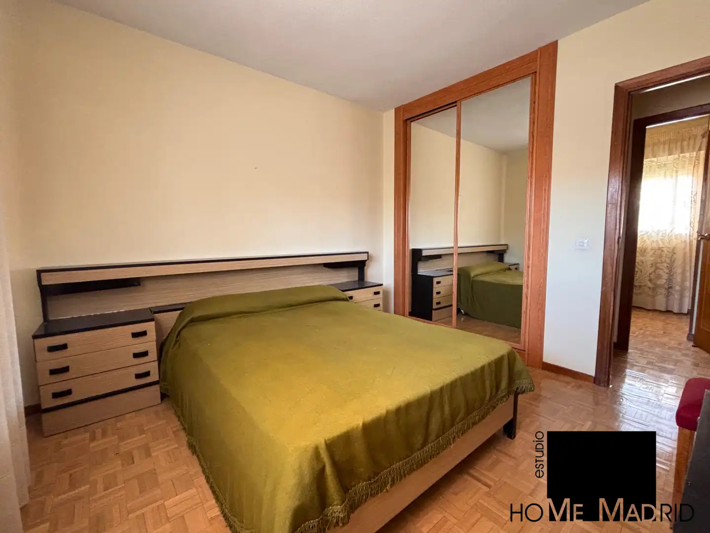 Bedroom of Flat for sale in Collado Villalba  with Heating, Parquet flooring and Terrace