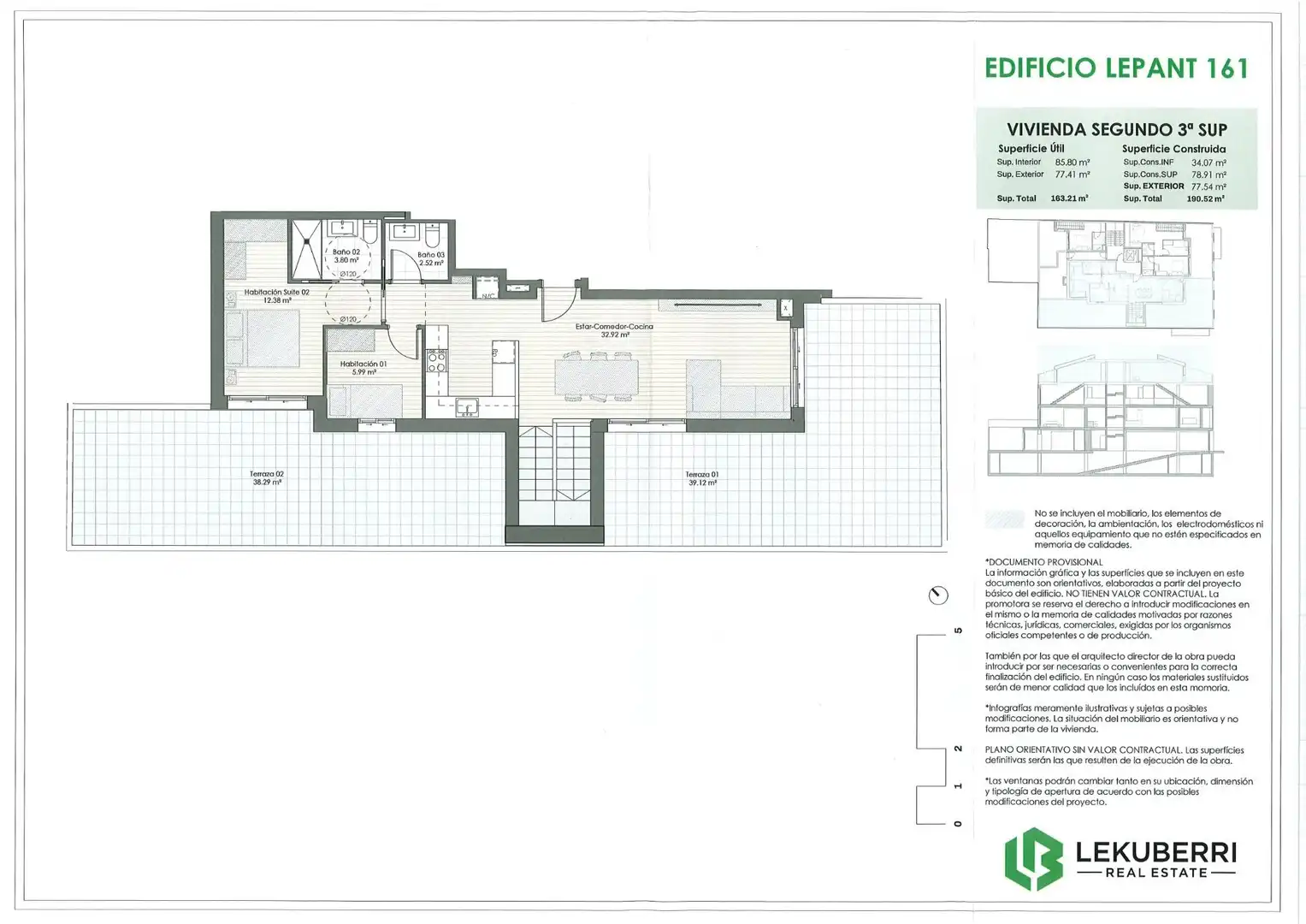 Flat with lift for sale in Carrer DE LEPANT, imagen 2