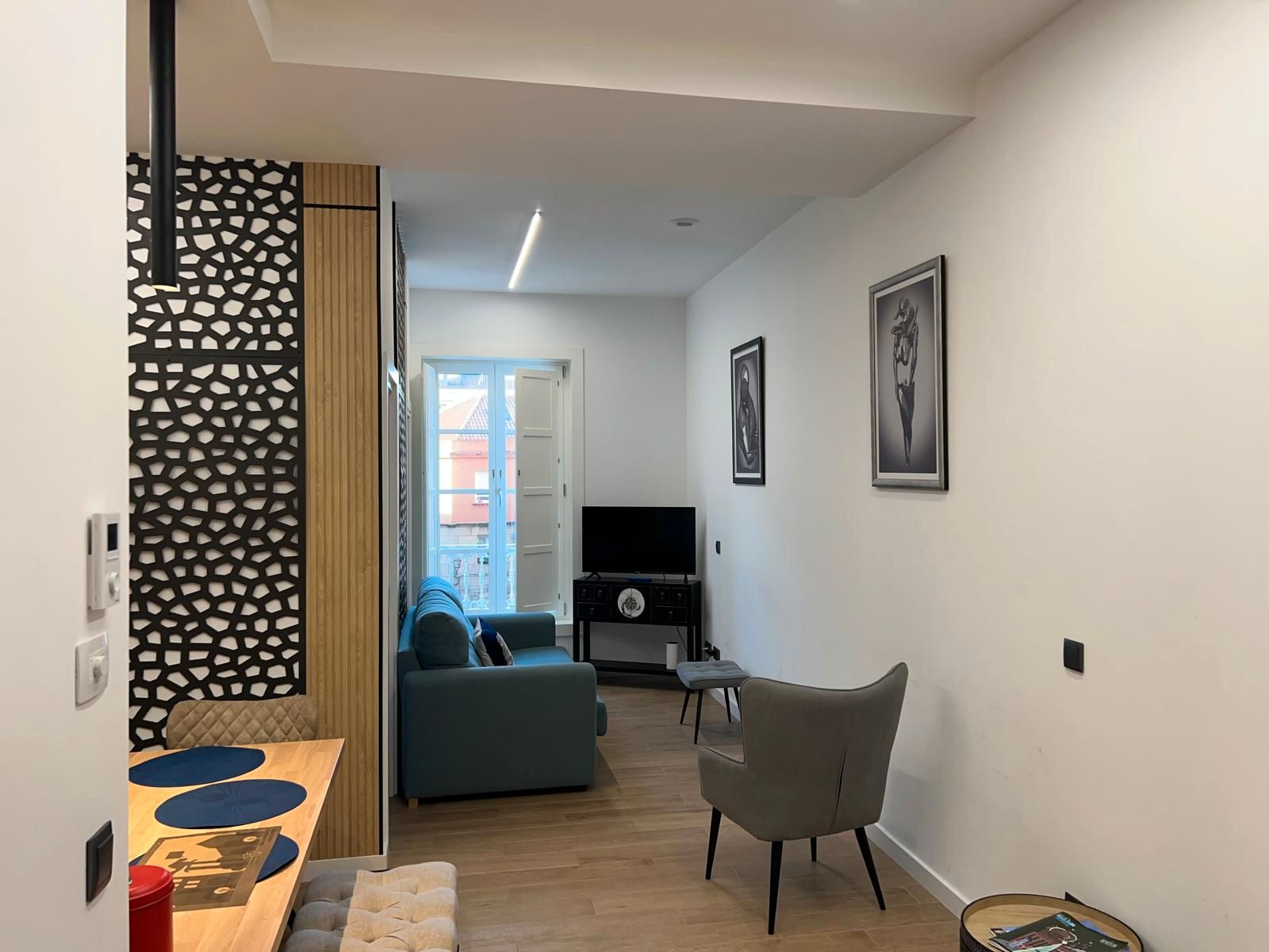 Sala d'estar de Pis en venda en Vigo  amb Aire condicionat, Calefacció i Parquet