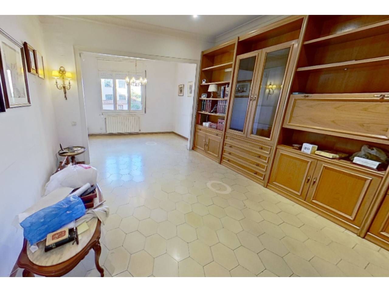 Sala d'estar de Pis en venda en  Barcelona Capital amb Calefacció