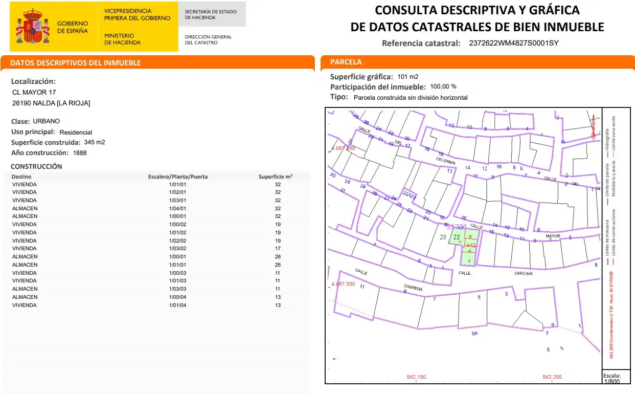 Residencial en venta en Mayor, Nalda