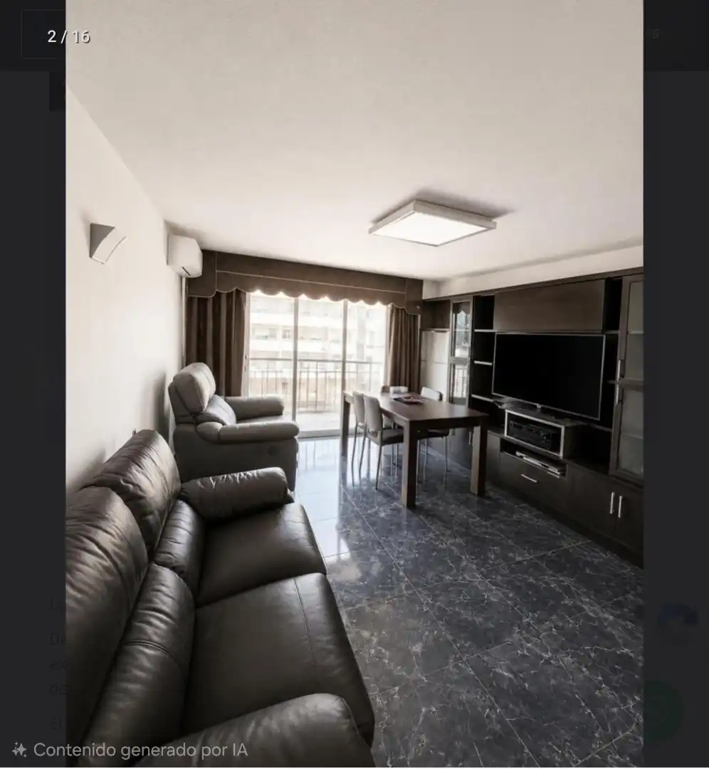 Sala d'estar de Pis en venda en L'Hospitalet de Llobregat