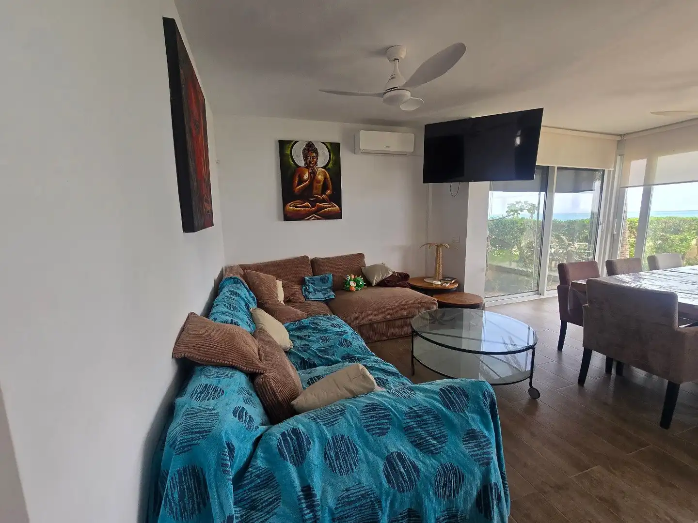 Living room of Houses for sale in Vera  with Air Conditioner, Terrace and Swimming Pool