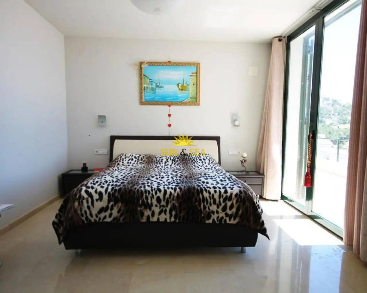 Bedroom of Houses for rent in Altea  with Air Conditioner, Private garden and Terrace