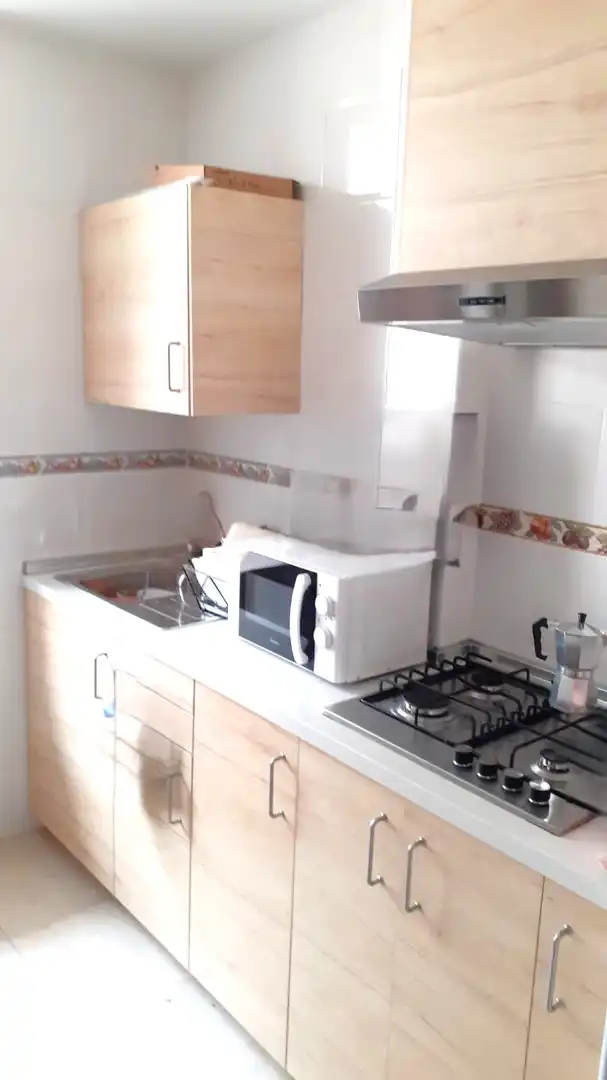 Küche von Wohnung zur Miete in Murcia mit Klimaanlage, Heizung und Möbliert