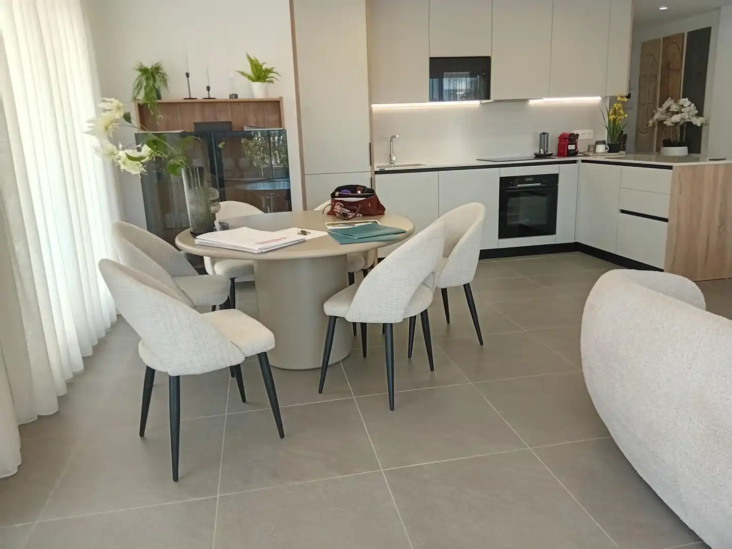 Cocina de Piso en venta en Mijas con Aire acondicionado, Jardín privado y Terraza