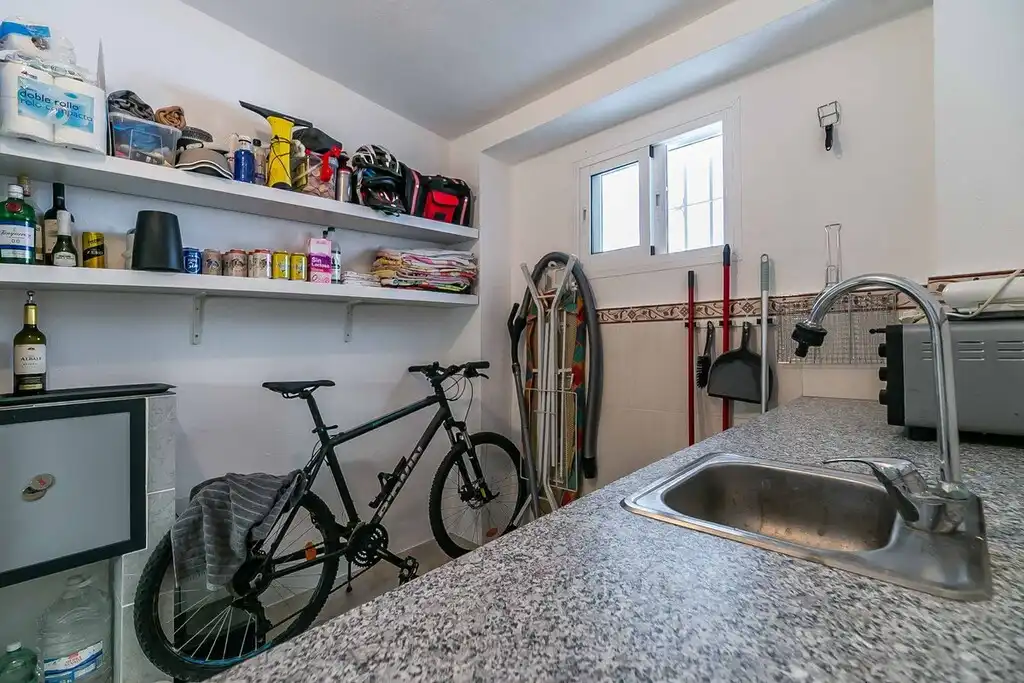 Cuina de Casa adosada en venda en Mijas amb Aire condicionat, Terrassa i Moblat